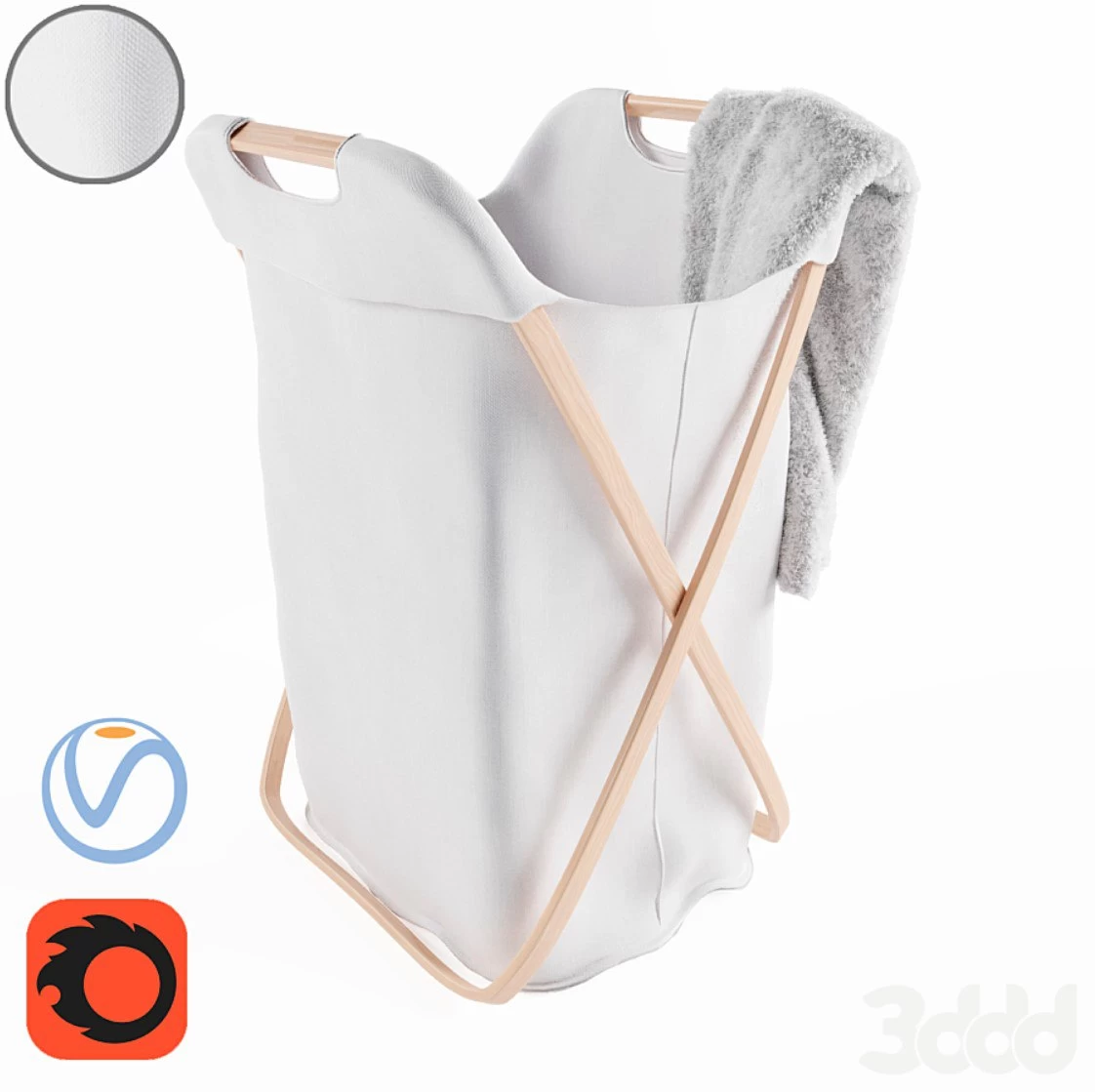 Laundry basket Butterfly