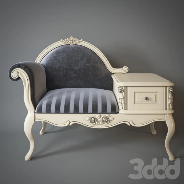 Armchair with tefon table milano .8802