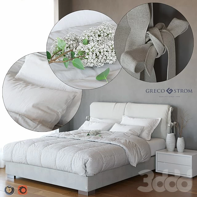 PILLOW bed by Greco Strom