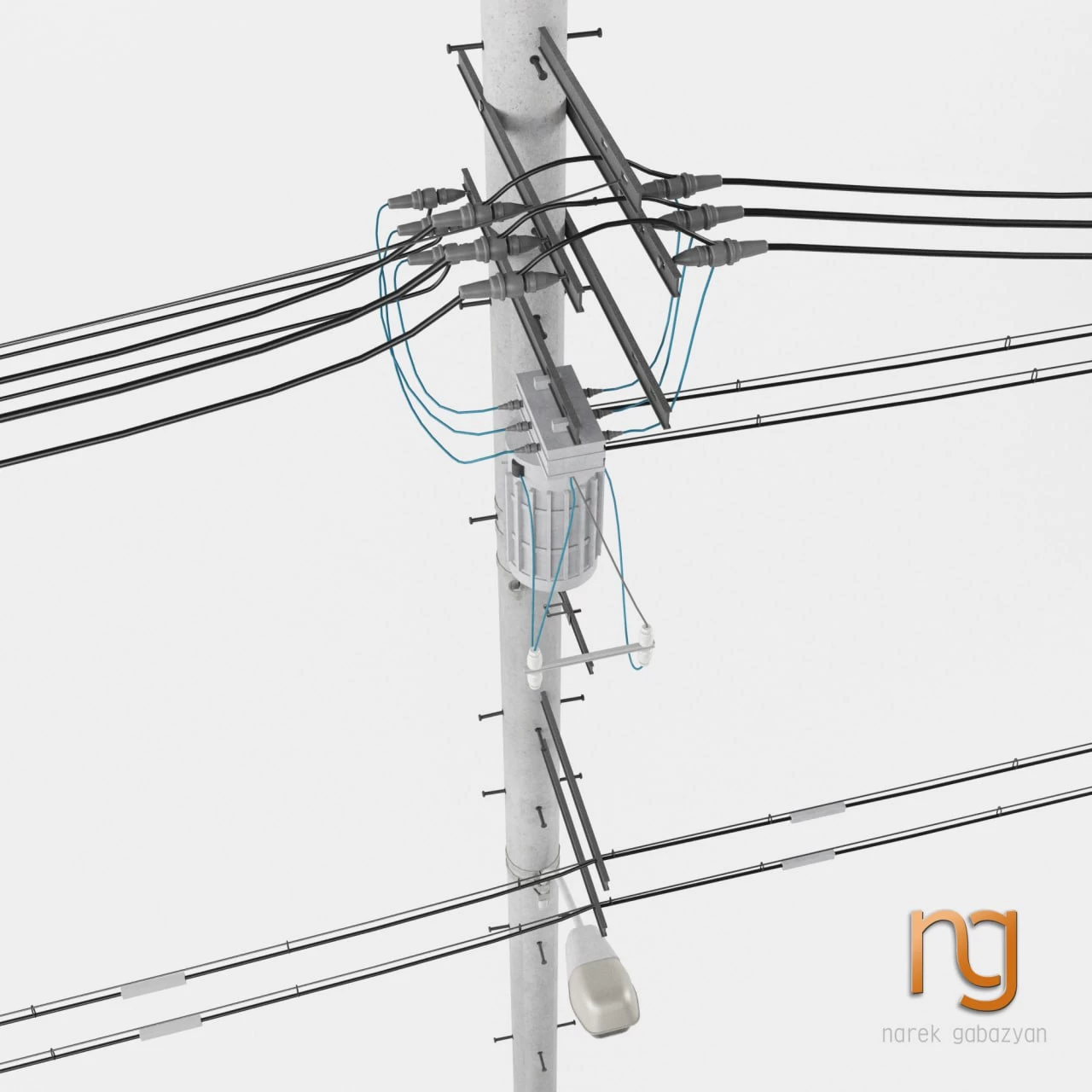 Street Light & Wires