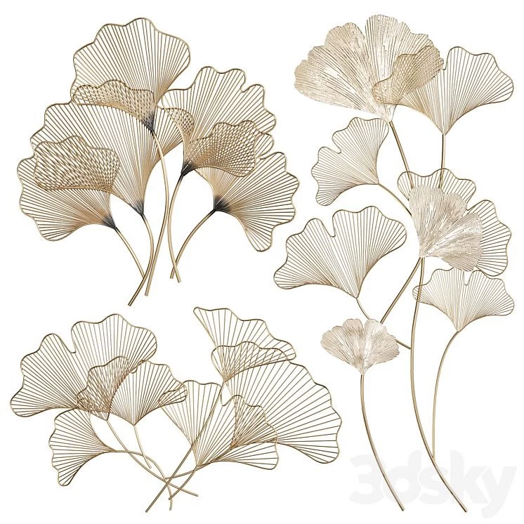 Ginkgo wall decor 2