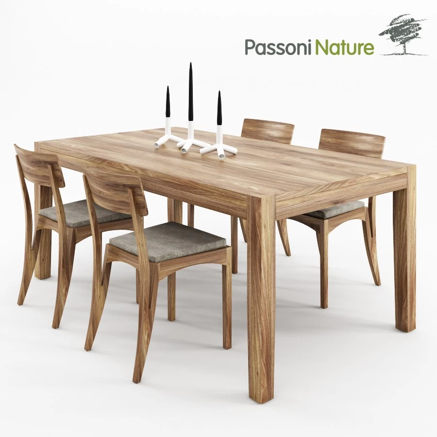 Passoni Nature. Home HELIOS TAVOLO 180 fix + Home MORAAR SEDIA