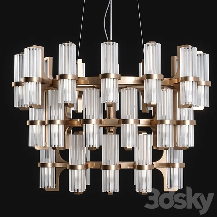 Officina Luce "Soave" chandelier