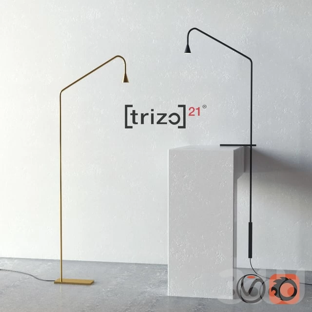Standard and table lamps from Austere TRIZO21
