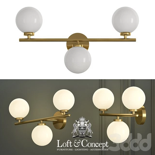 Sconce Wall Lamp Bubble Chandelier Triple -concept