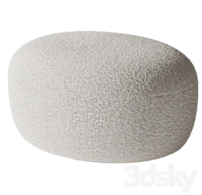 GARDE - PIERRE OTTOMAN