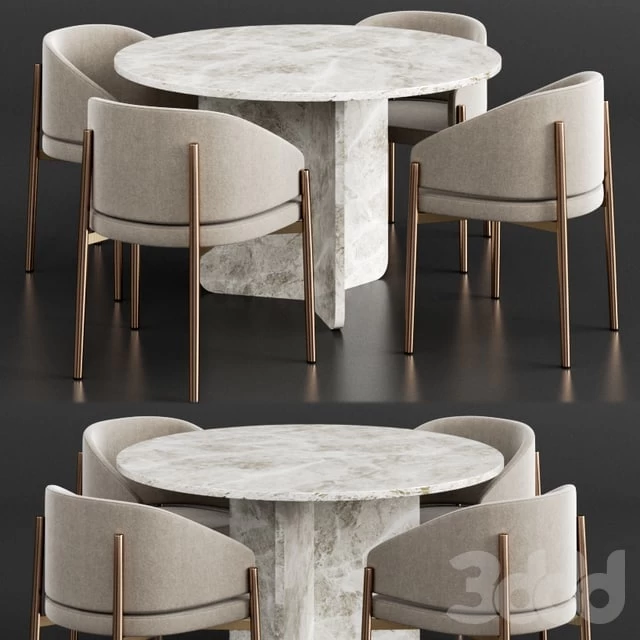 Coco Republic & PORRO Dinning Set