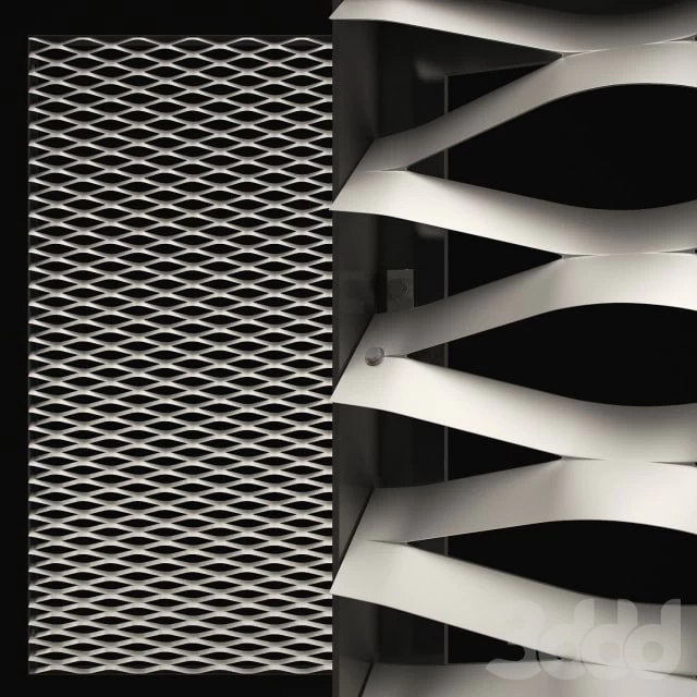Expanded metal mesh - 175x70 mm