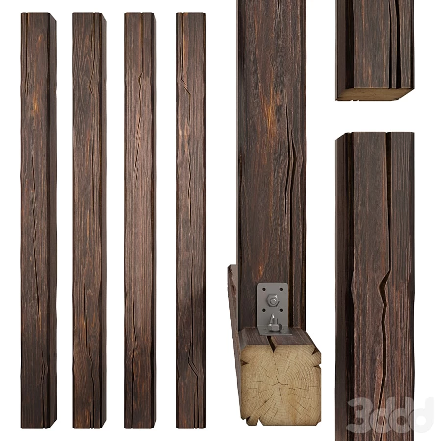 Wooden beams 2