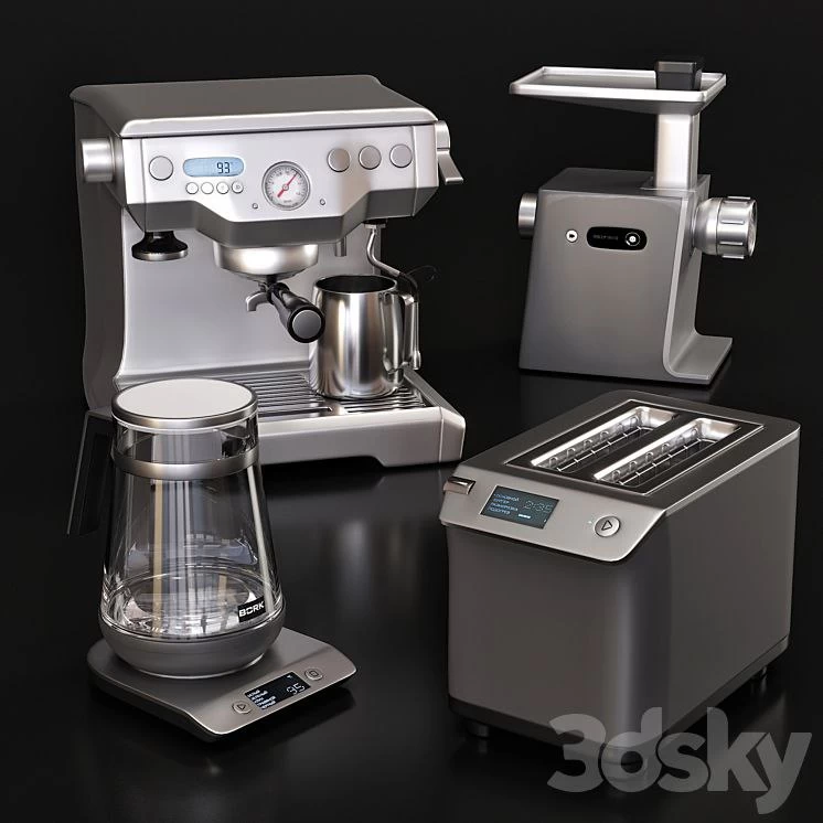 Household appliances BORK silver
